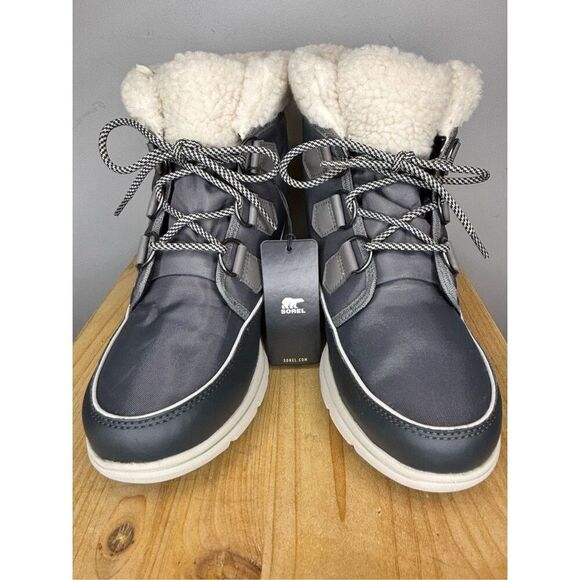 Sorel Shoes - Sorel Women's Explorer Carnival Winter Boot Gray Size 10